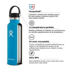 Bouteille Isotherme Hydro Flask 0.6L | Hydratation -Hydro Sport Soldes bouteille isotherme hydro flask 06l hydratation 4