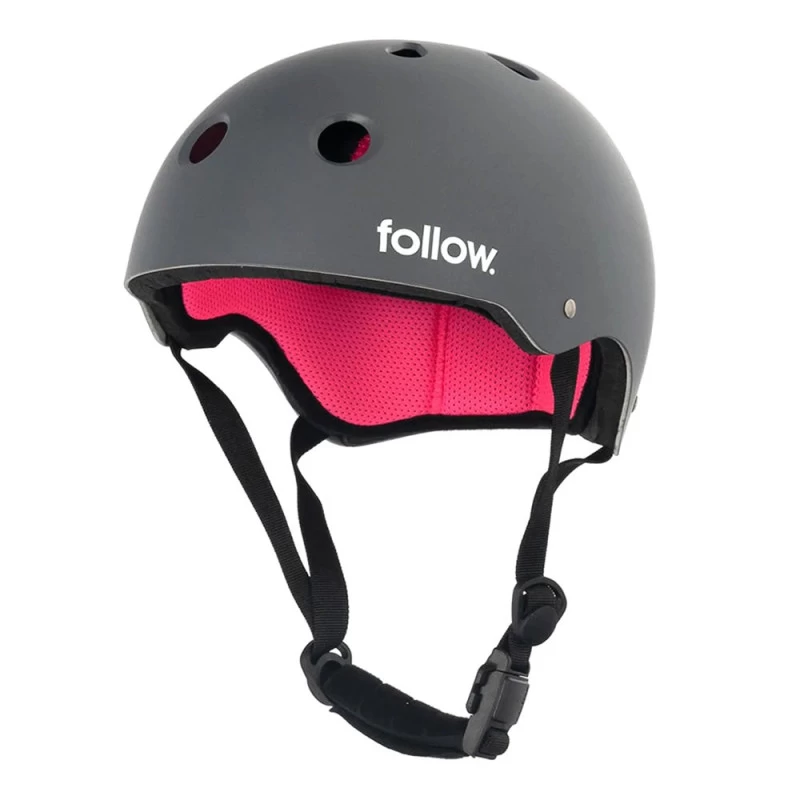 Casque Follow Pro Charcoal / Pink 4 Casque Follow Pro Charcoal / Pink – Image 2