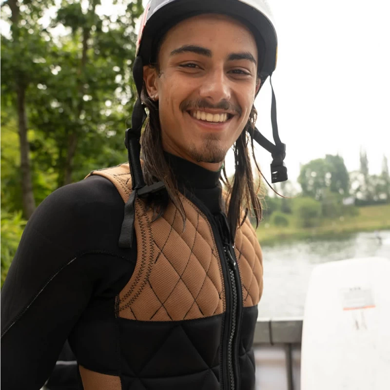 Gilet D'impact Follow Néoprène Doca Mustard 4 Gilet D'impact Follow Néoprène Doca Mustard – Image 2