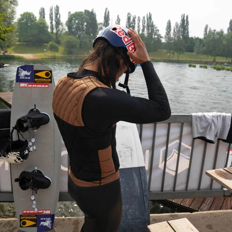 Gilet D'impact Follow Néoprène Doca Mustard 7 Gilet D'impact Follow Néoprène Doca Mustard – Image 5