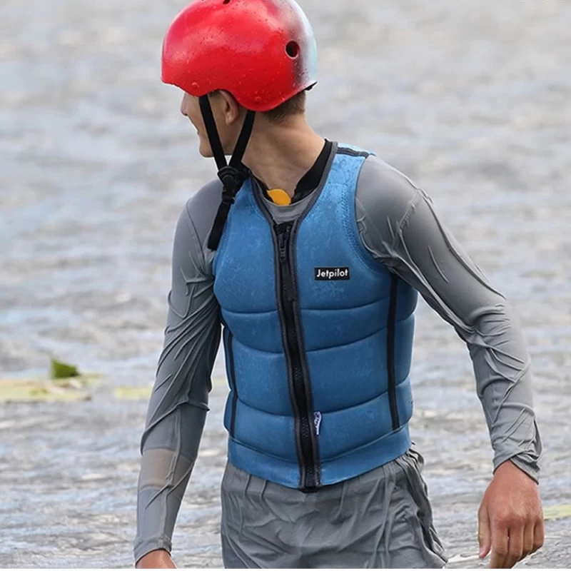 Gilet D'impact JetPilot Néoprène Prime Kid Bleu 5 Gilet D'impact JetPilot Néoprène Prime Kid Bleu – Image 3
