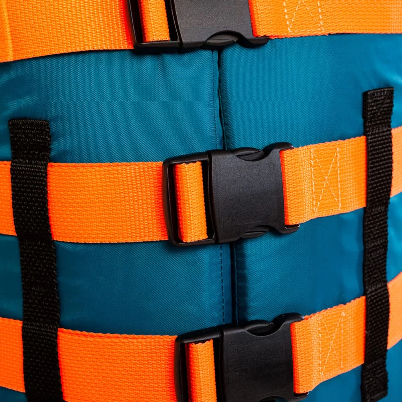 Gilet Enfant Jobe Nylon Vest Youth Teal 30-40KG 6 Gilet Enfant Jobe Nylon Vest Youth Teal 30-40KG – Image 4