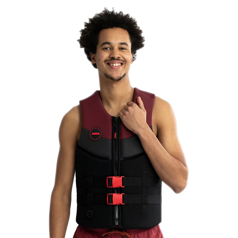 Gilet Jobe Homme Néoprène Rouge 3 Gilet Jobe Homme Néoprène Rouge