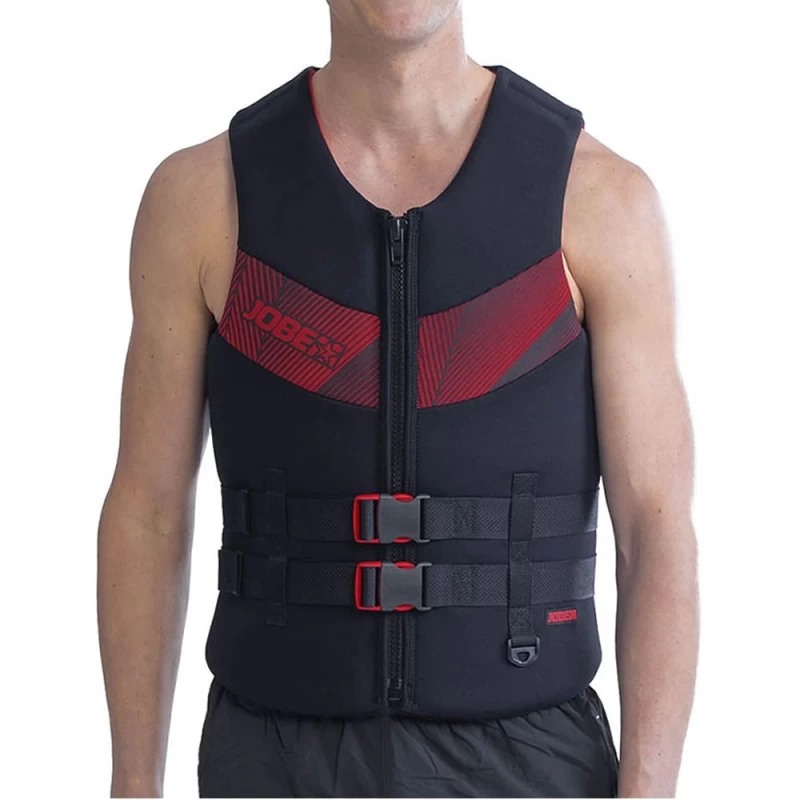 Gilet Jobe Néoprène Rouge 3 Gilet Jobe Néoprène Rouge