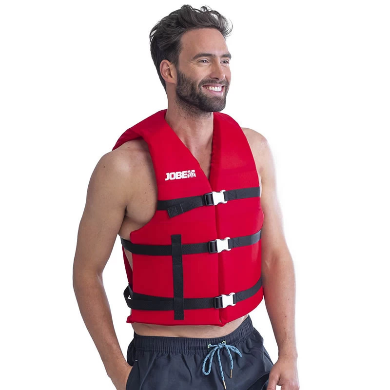 Gilet Universel Jobe Nylon Rouge 3 Gilet Universel Jobe Nylon Rouge