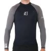 Lycra Manches Longues Jetpilot Flight Noir -Hydro Sport Soldes lycra manches longues jetpilot flight noir