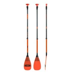 Pagaie Télescopique SUP Fiberglass Orange 3 Pcs