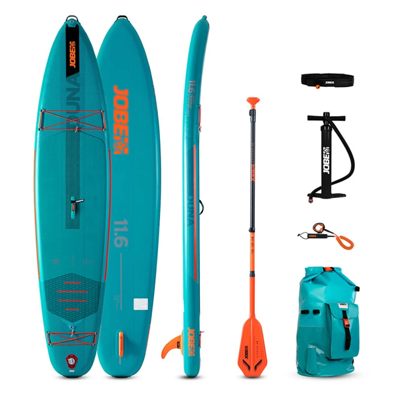 Stand-Up Paddle Gonflable Jobe Duna 11.6" Teal | 2023 3 Stand-Up Paddle Gonflable Jobe Duna 11.6" Teal | 2023