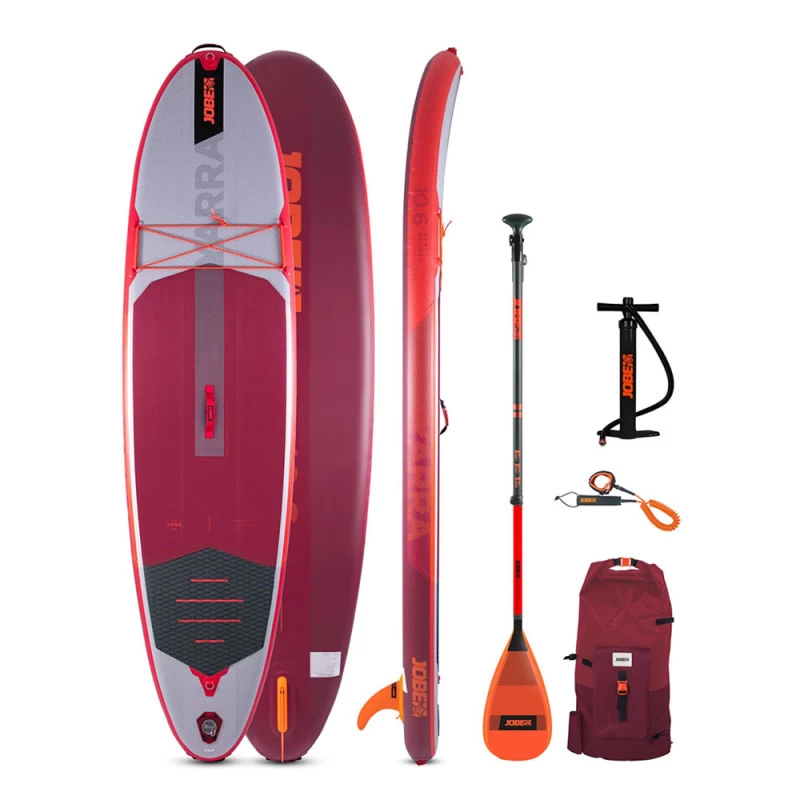 Stand-Up Paddle Gonflable Jobe Yarra Red 10.6" 3 Stand-Up Paddle Gonflable Jobe Yarra Red 10.6"