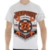 T-shirt Jetpilot Machinist Orange -Hydro Sport Soldes t shirt jetpilot machinist orange