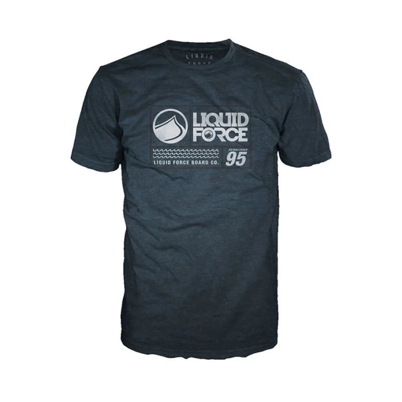 T-shirt Liquid Force Label Midnight Navy 3 T-shirt Liquid Force Label Midnight Navy