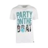 T-shirt Liquid Force Party White -Hydro Sport Soldes t shirt liquid force party white